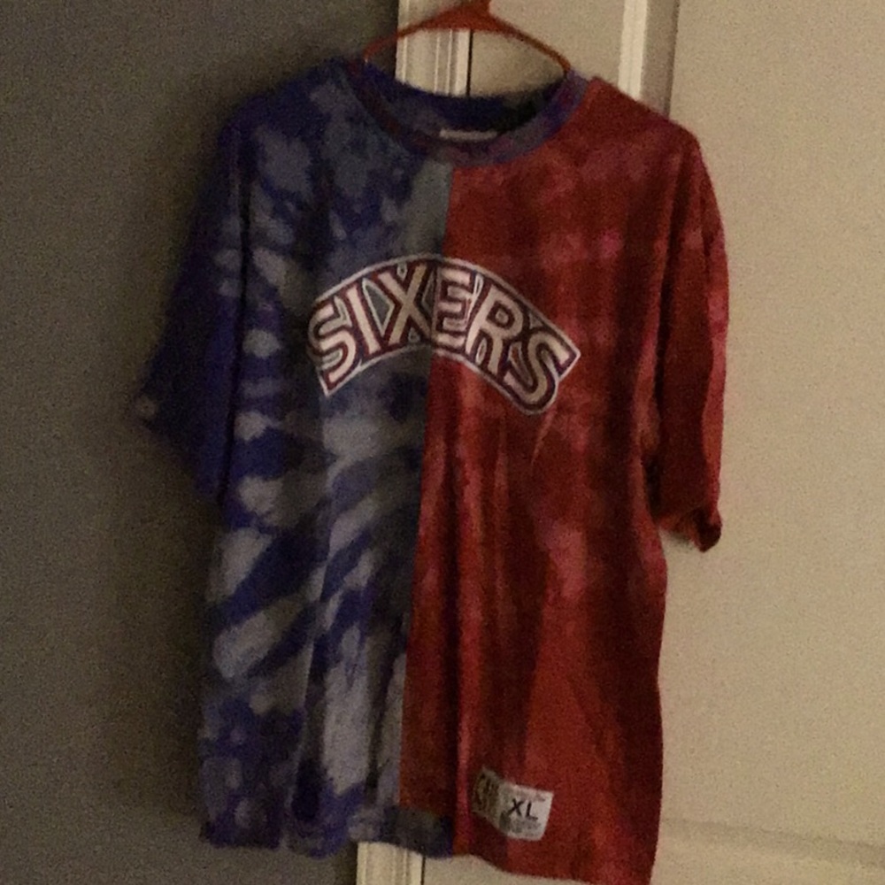 Mitchell and Ness Tie Dye Shirt
